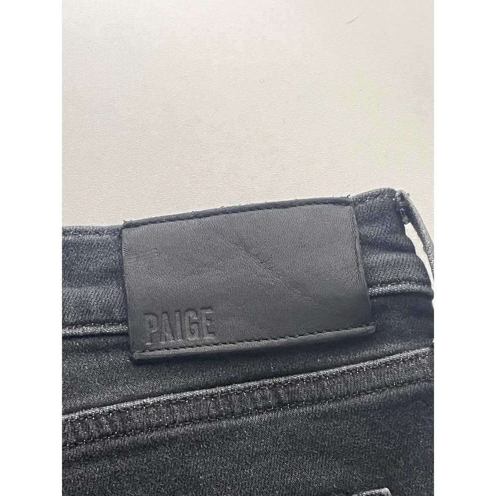 Paige Federal‎ Slim Straight Jeans Mens 36 Steffen Faded Black M655H45-2985